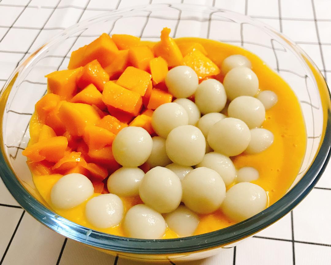 Q弹多芒果小丸子  快手甜品的做法