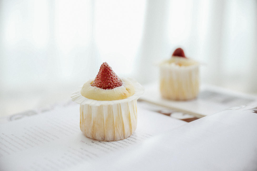 草莓玛芬【4月北鼎烤箱食谱】