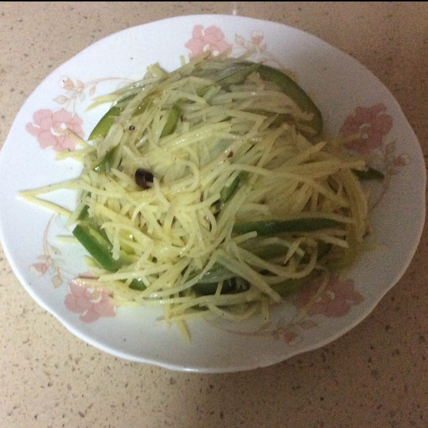 青椒土豆丝