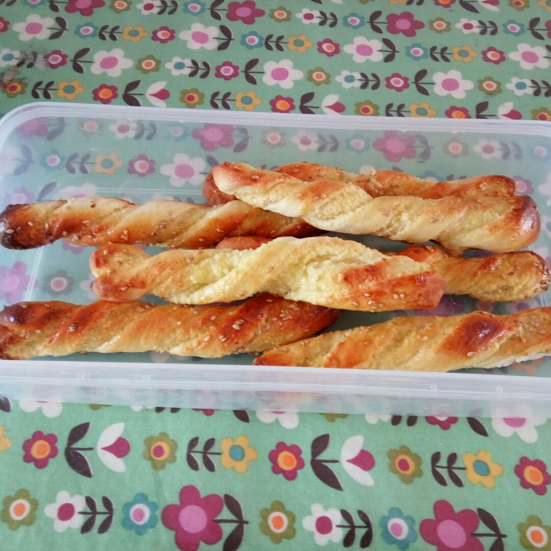 椰蓉面包棒 | 附自制椰蓉馅 两种整形方法