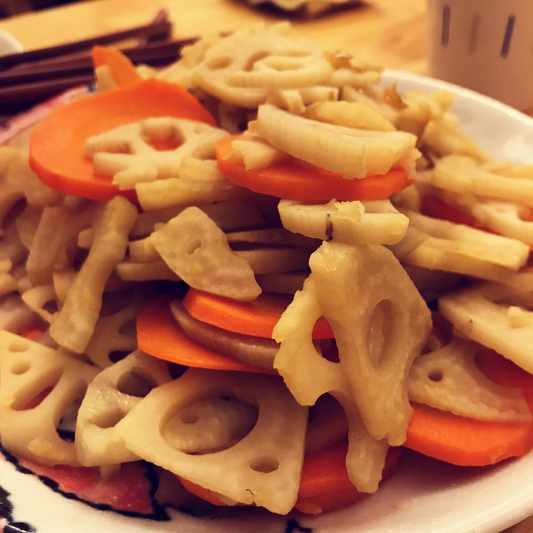 素炒藕片