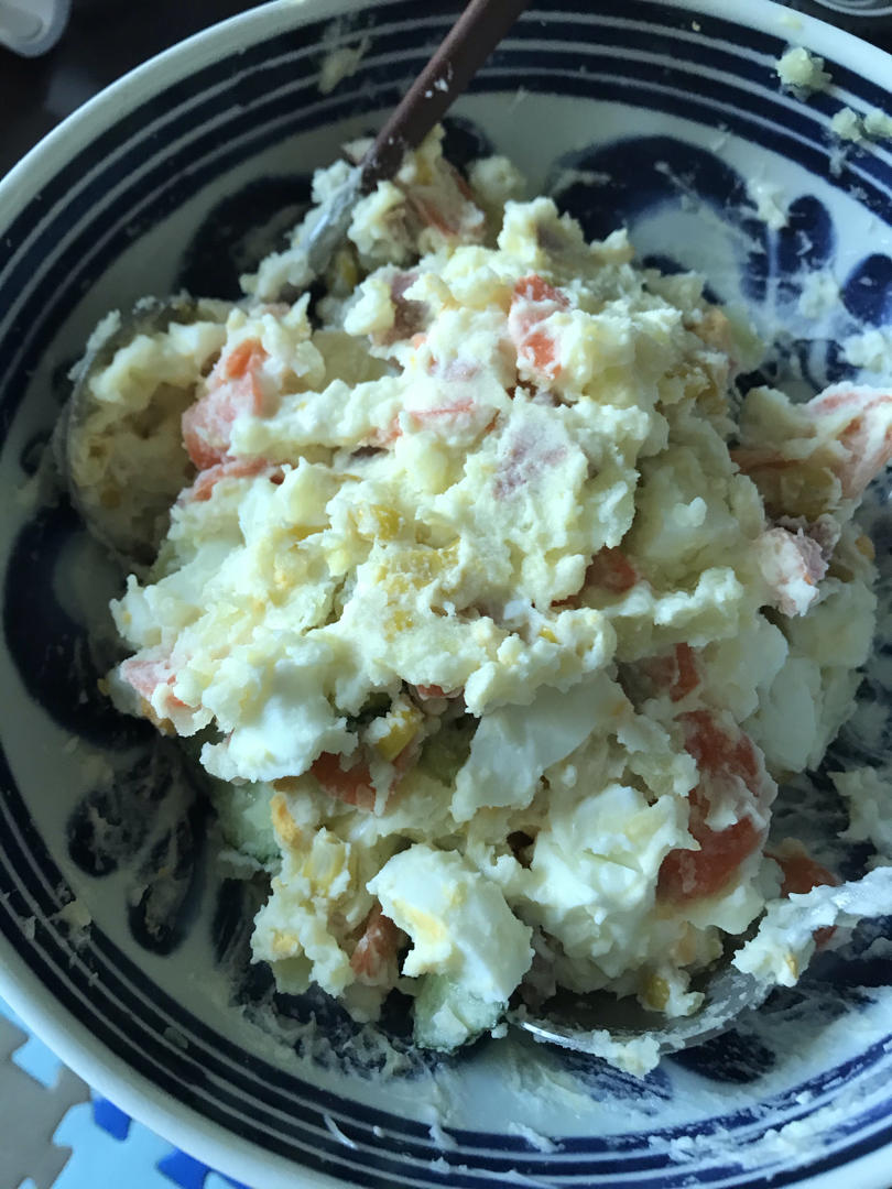 用料很足の土豆泥沙拉