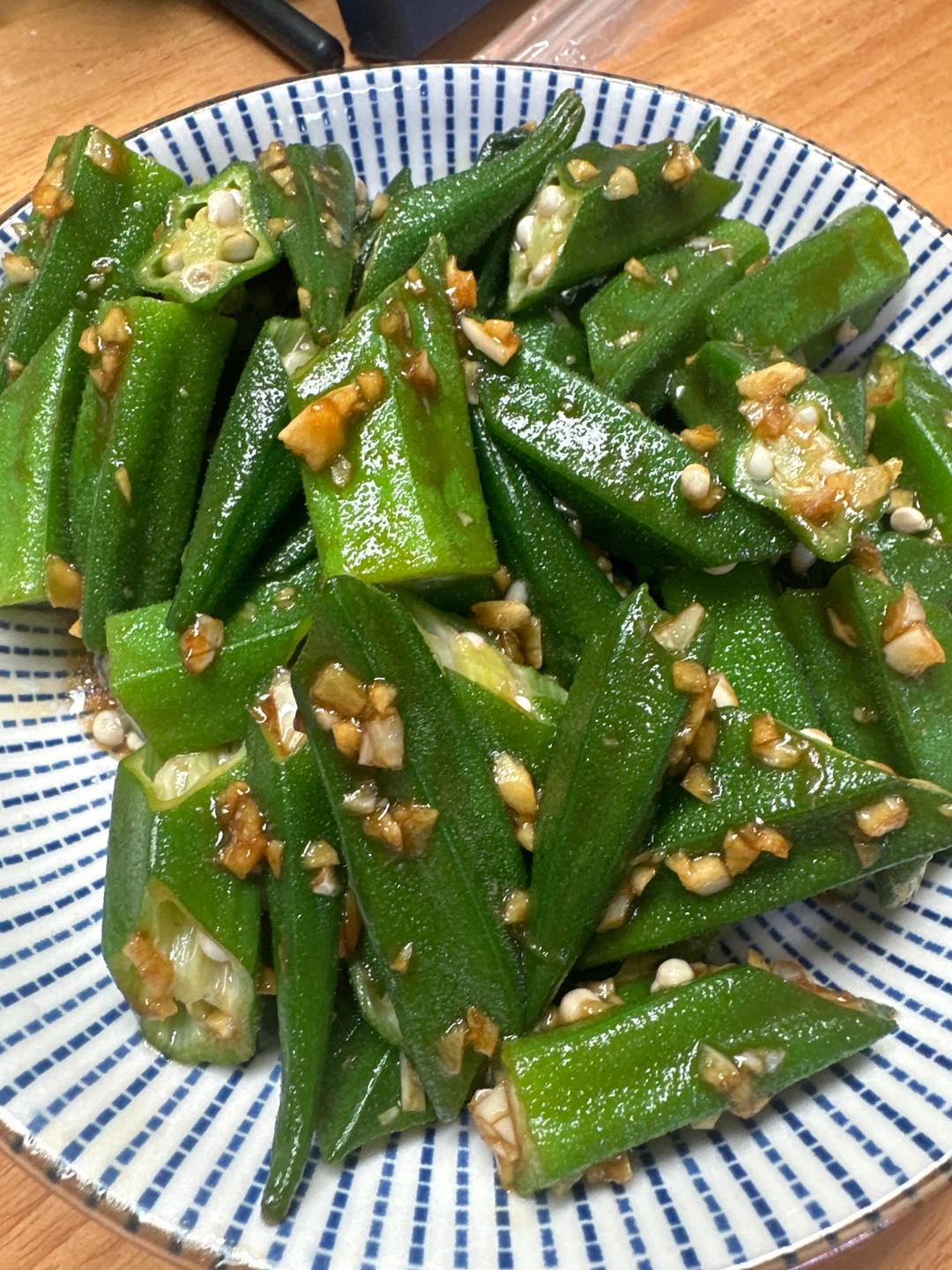 蚝油秋葵