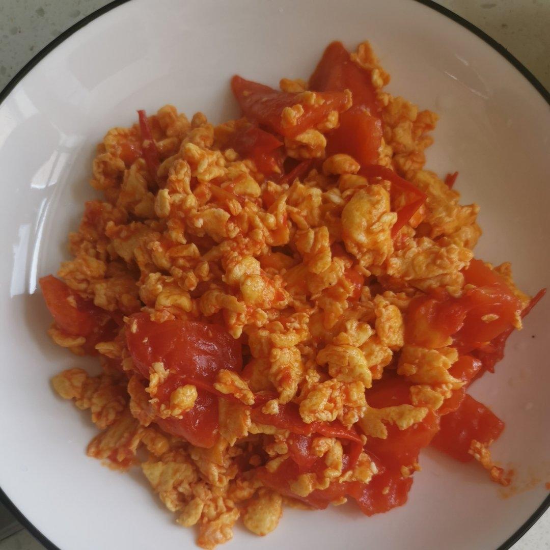 孩子最爱的（适合拌饭）的番茄炒蛋