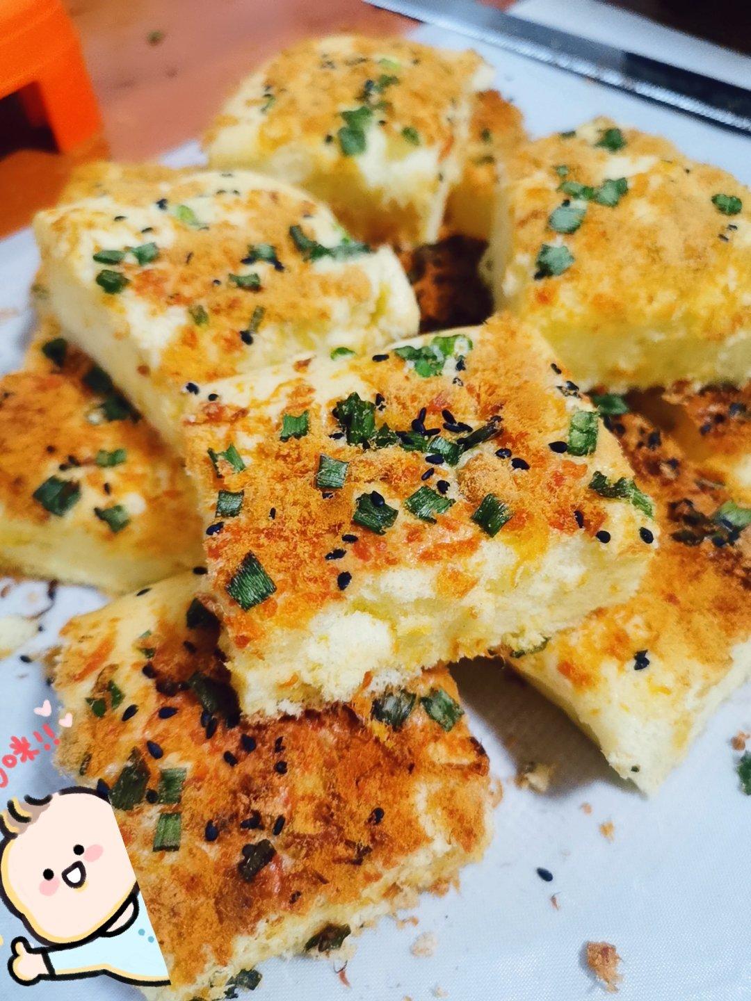 香葱肉松蛋糕