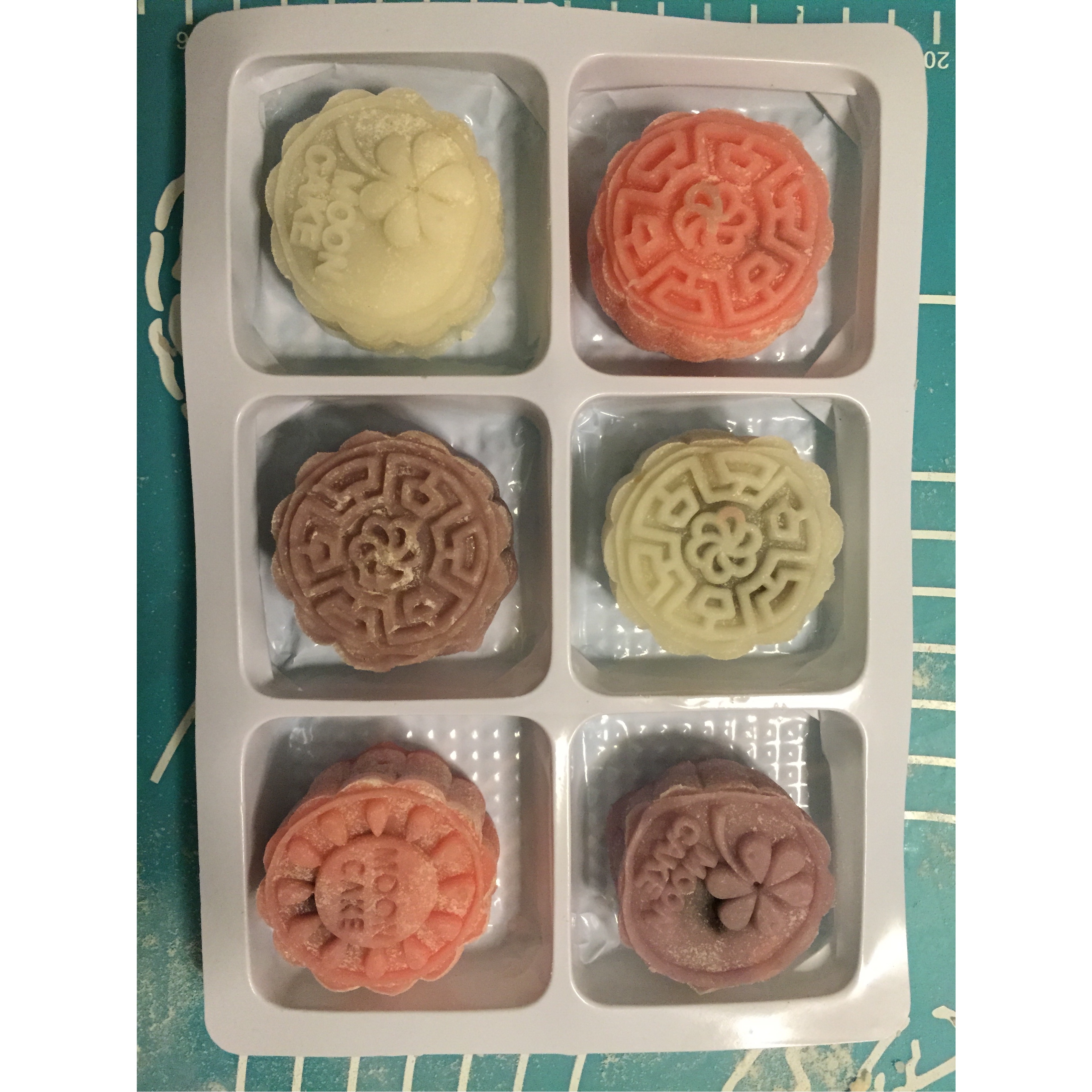冰皮豆沙月饼