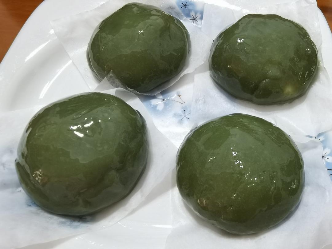 3月跟做赛食谱-豆乳芝士青团