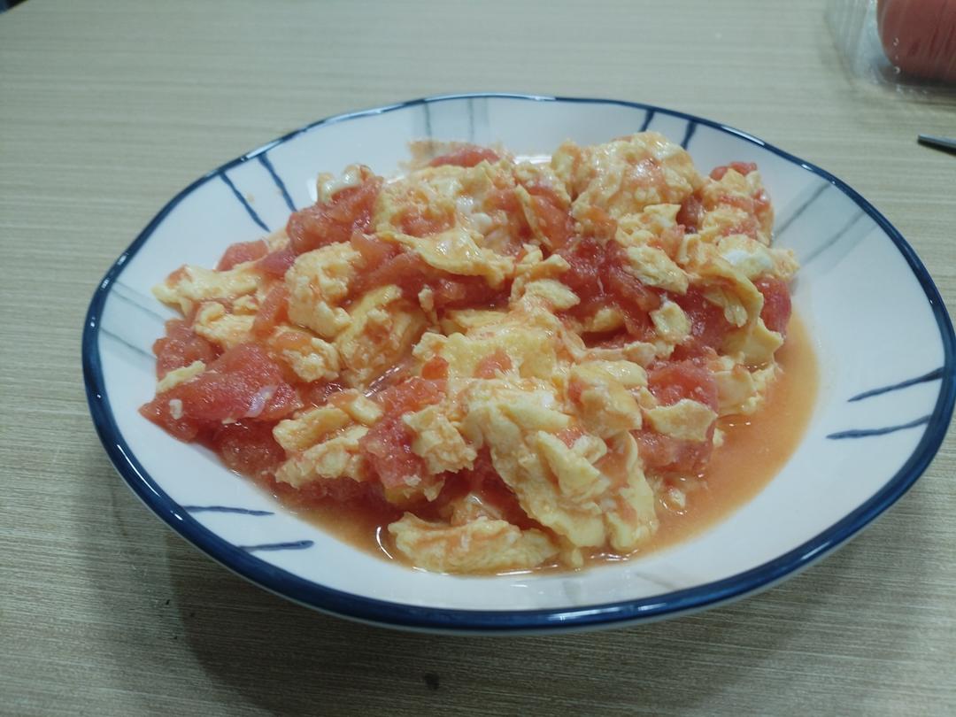 超嫩滑的番茄炒蛋