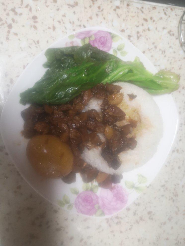 好吃到停不下来的卤肉饭