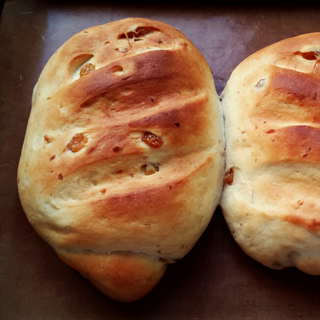 蔓越莓全麦黑糖面包