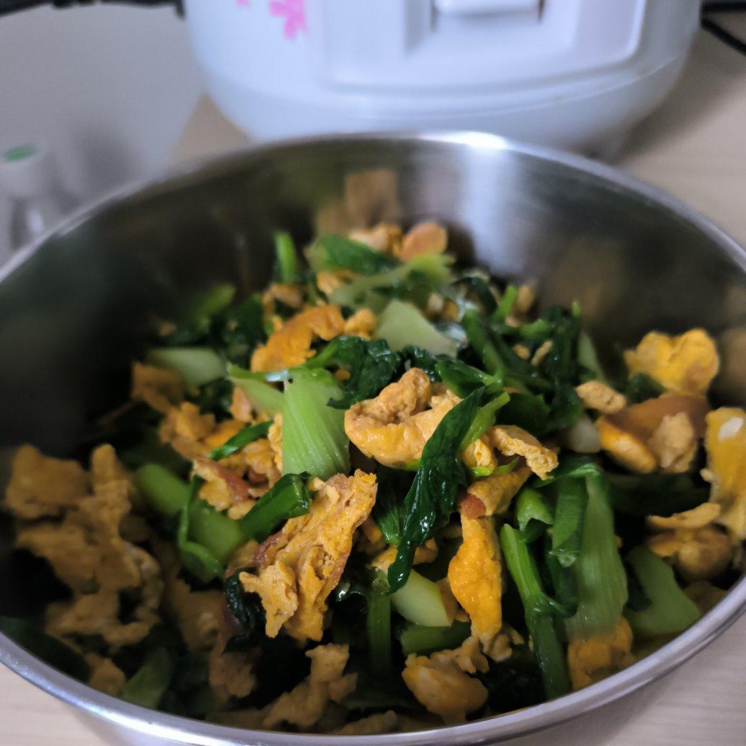 莴笋叶炒蛋