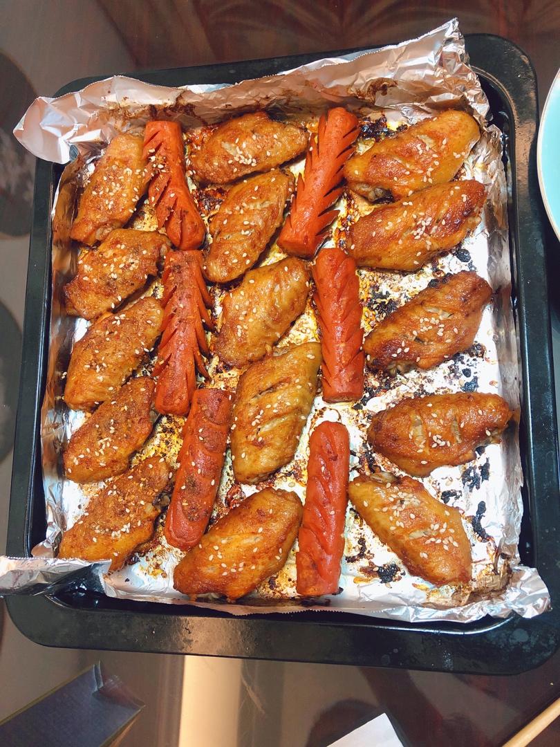烤箱版新奥尔良烤翅