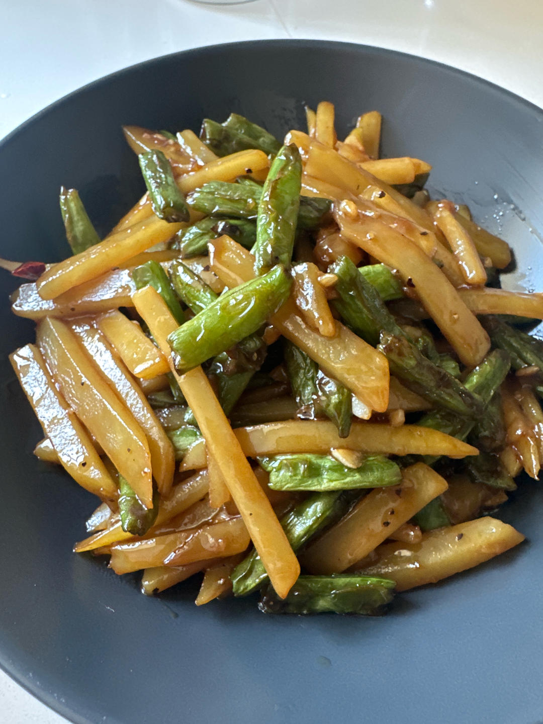 干煸豆角土豆