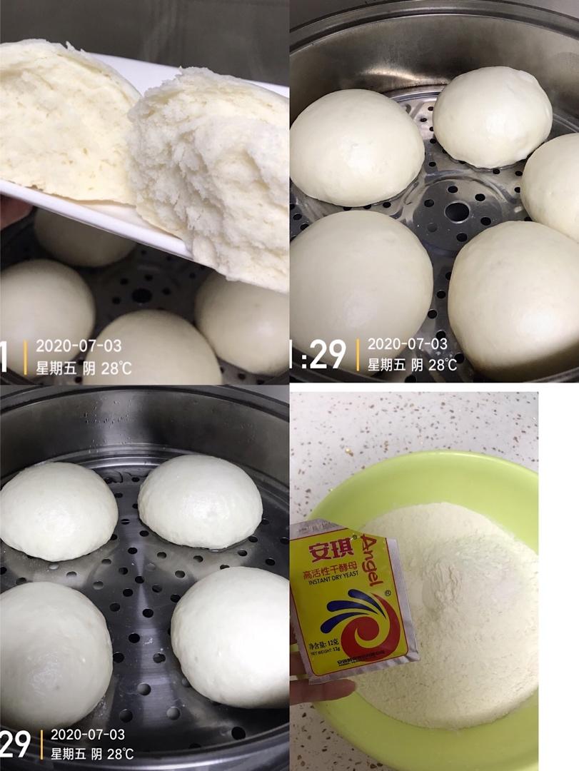 新手做馒头也能100%成功——附上非常详细的视频步骤（一次发酵法）