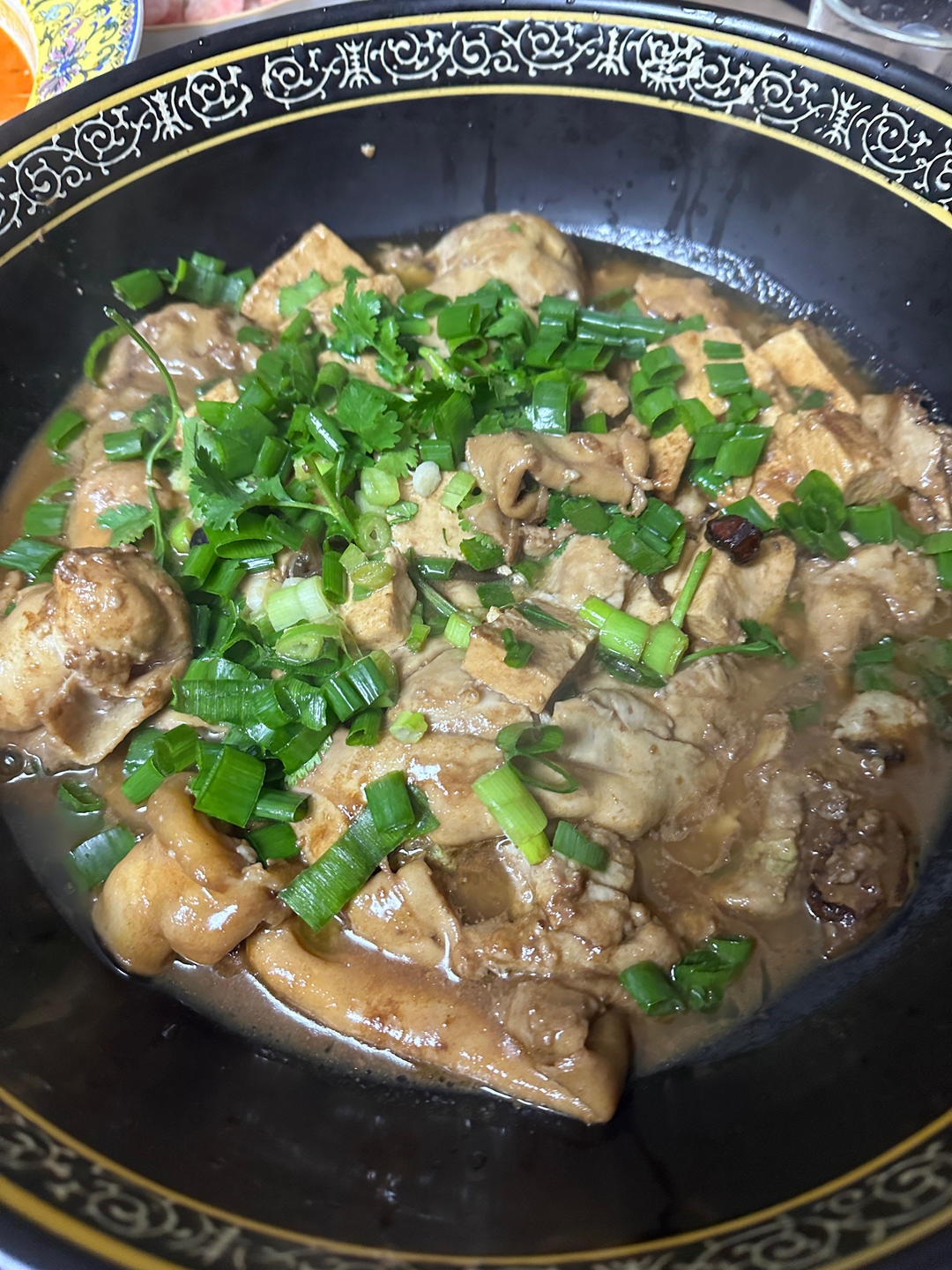 老板鱼鱼肝鱼杂炖豆腐