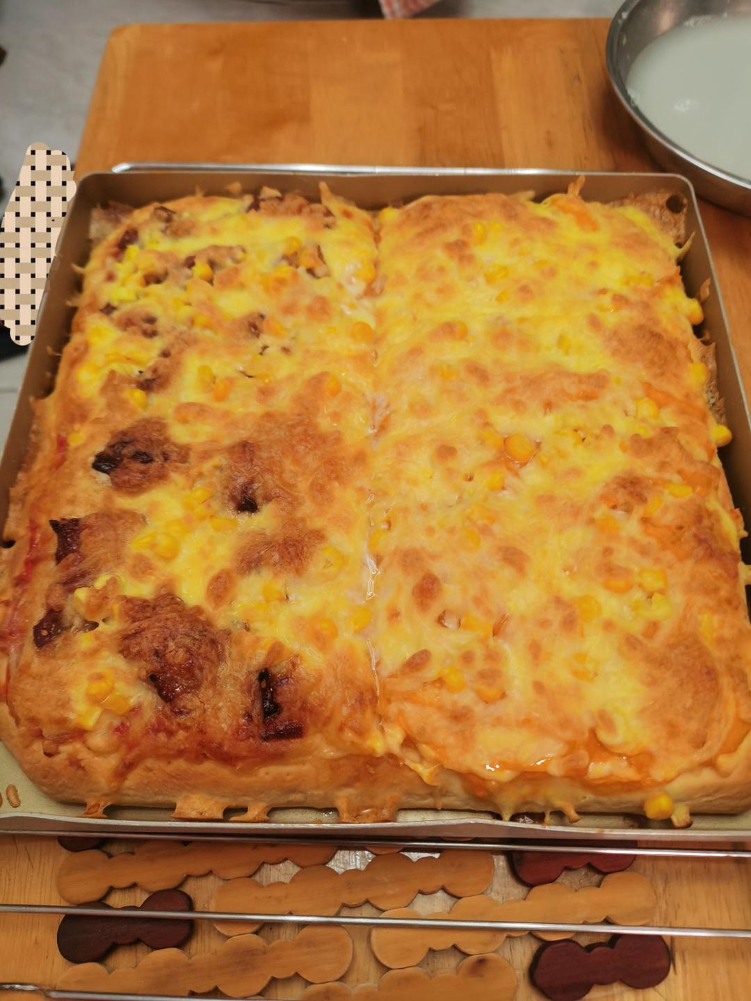 11寸方盘披萨！一次性满足！