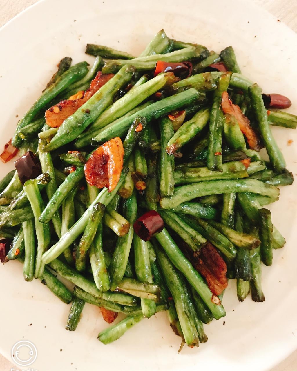 zcass做的干煸豆角素