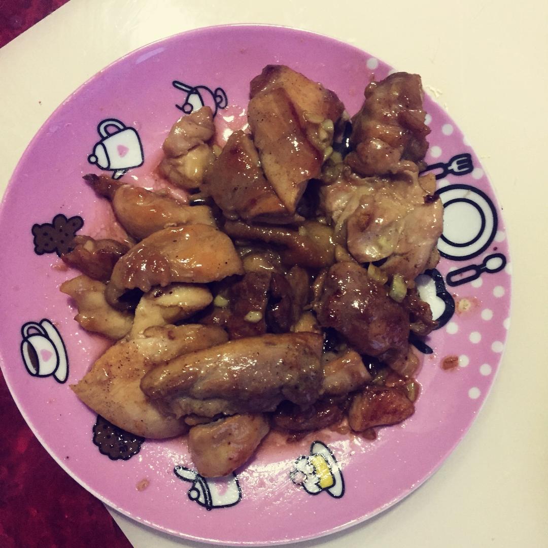 蜜汁蒜香鸡