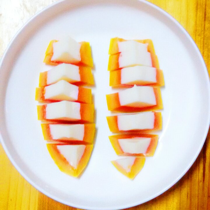 木瓜椰奶冻