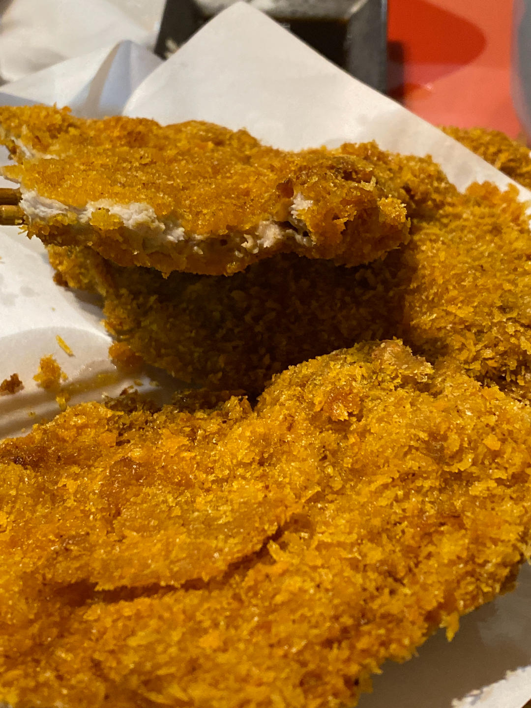 上海名堂炸猪排！脆薄炸街好吃！不掉粉不掉糠！