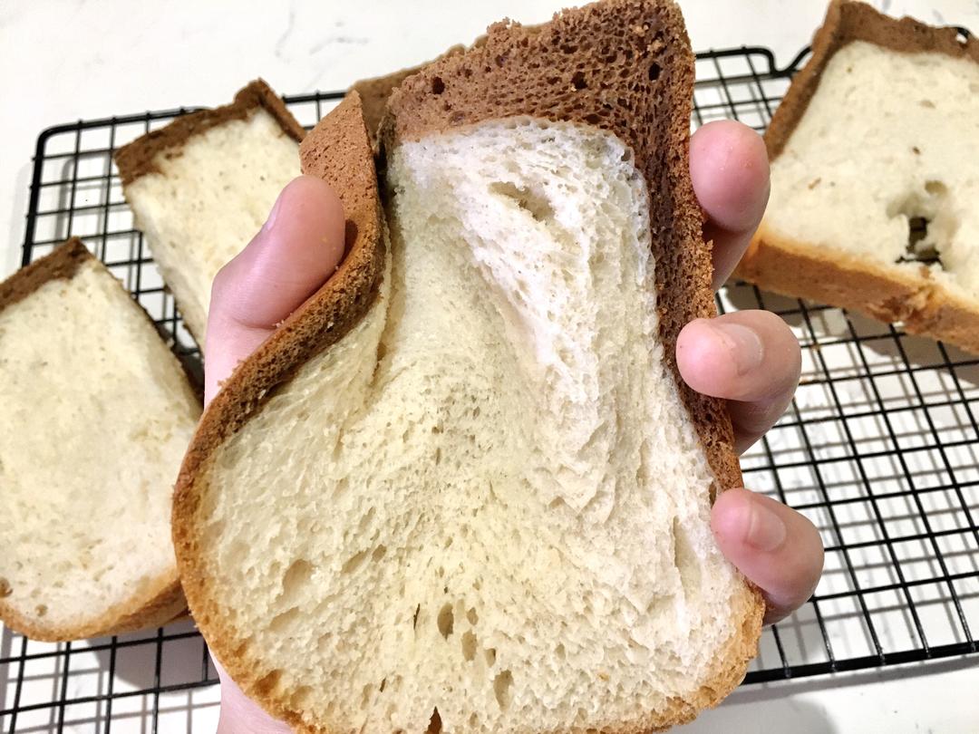 纯奶手撕吐司的做法 步骤1