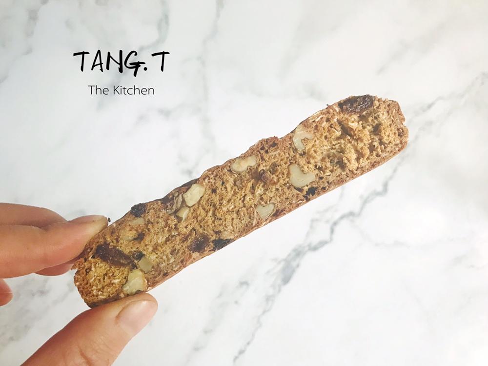 【健康零食】燕麦坚果意式脆饼