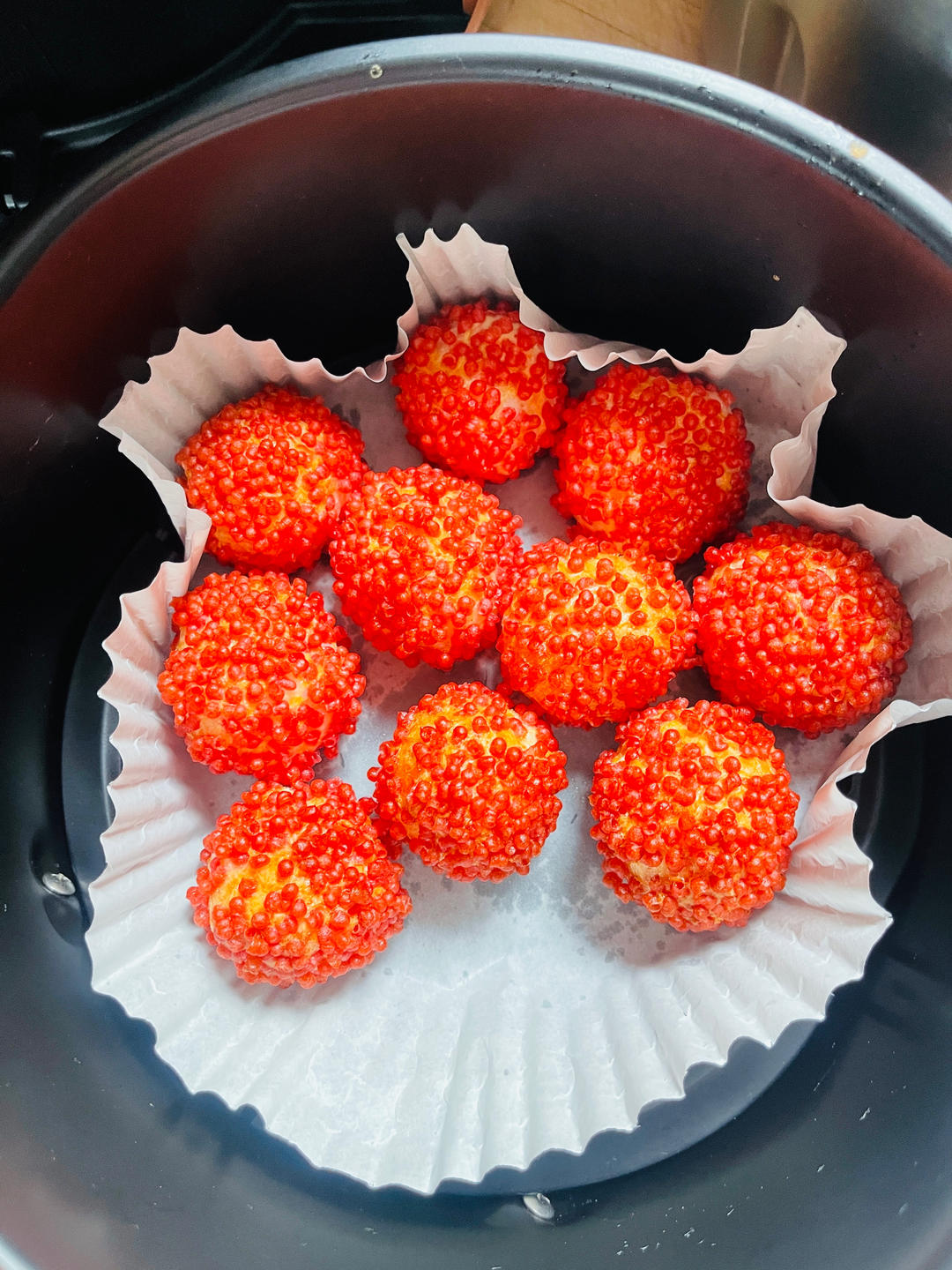 【荔枝芝士虾球】咸鲜浓香假荔枝get