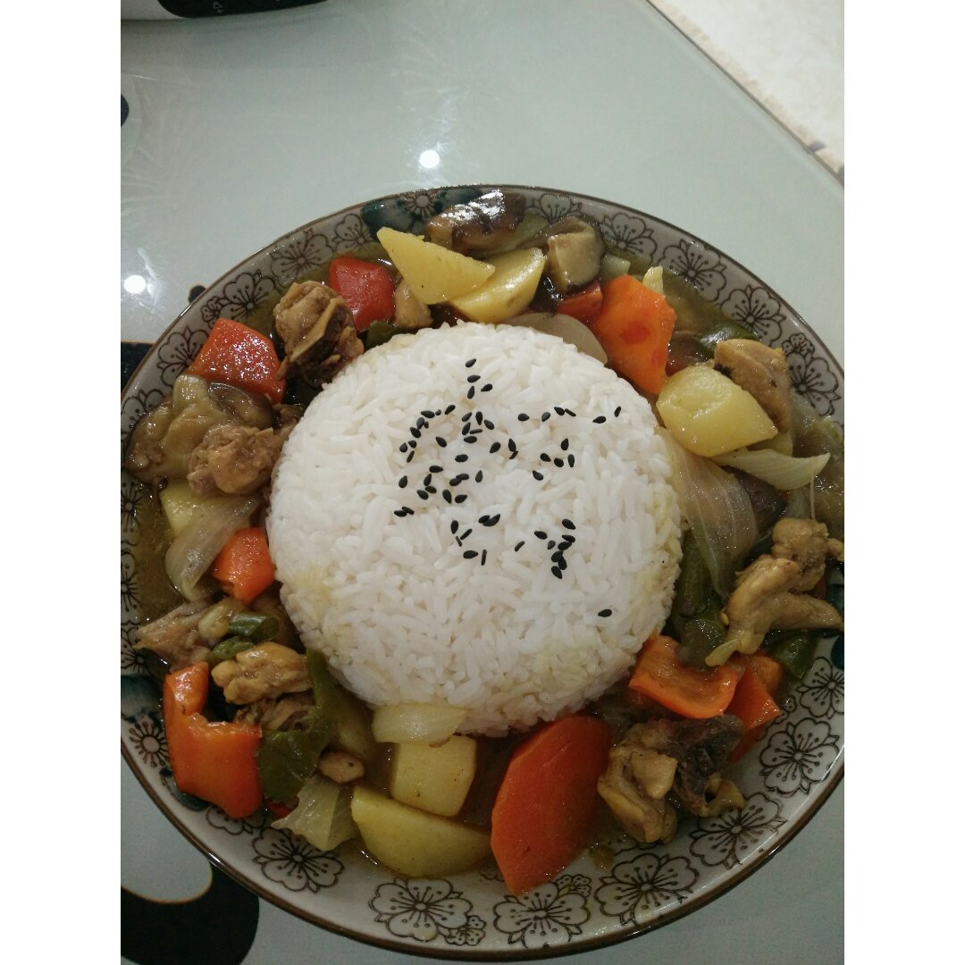 咖喱鸡饭