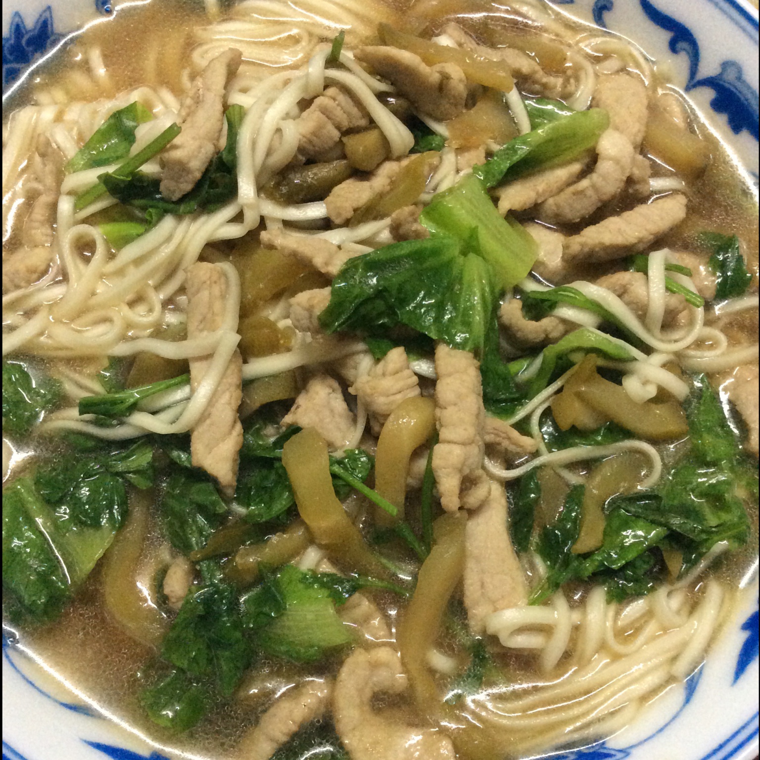榨菜肉丝面