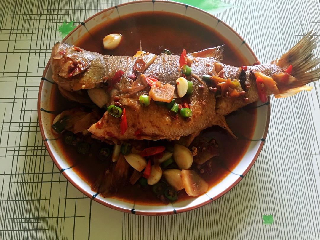 美味的红烧鱼（红烧鲈鱼）