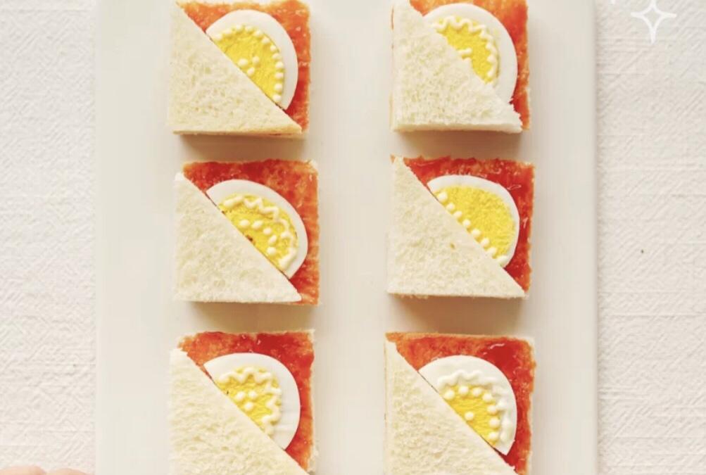 超快手高颜值鸡蛋吐司的做法