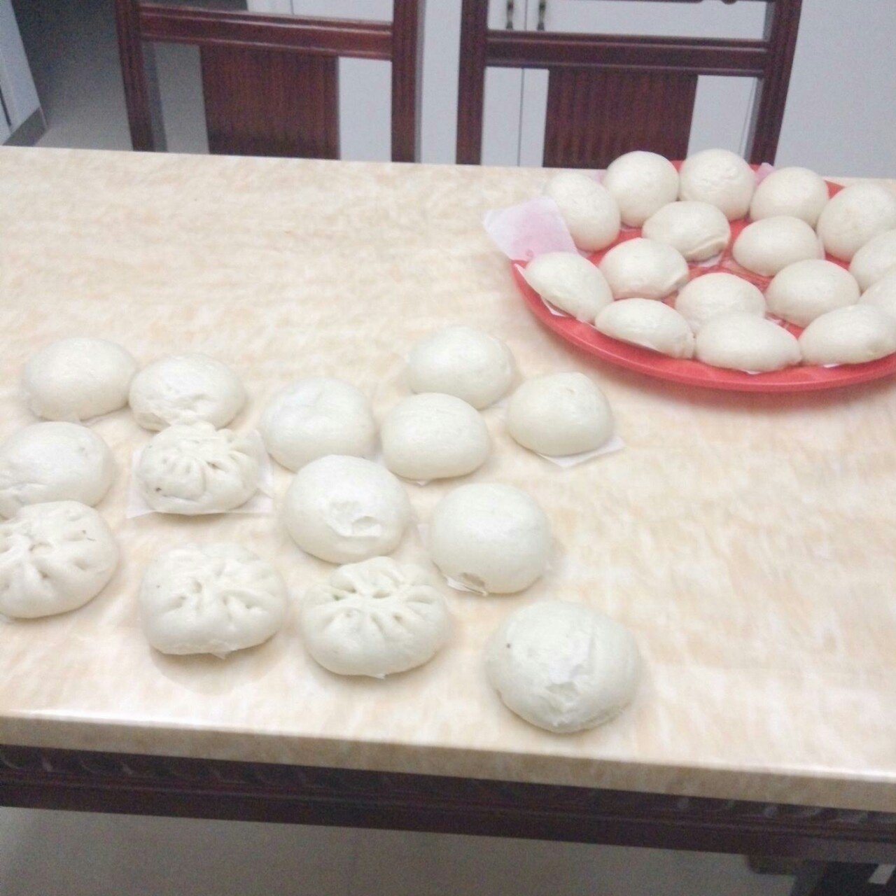 家庭手工肉馅大包子