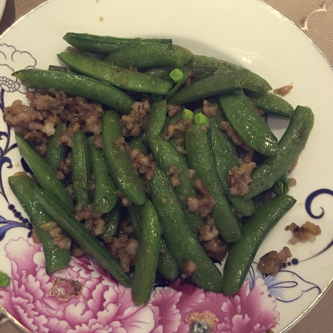 清炒甜豆