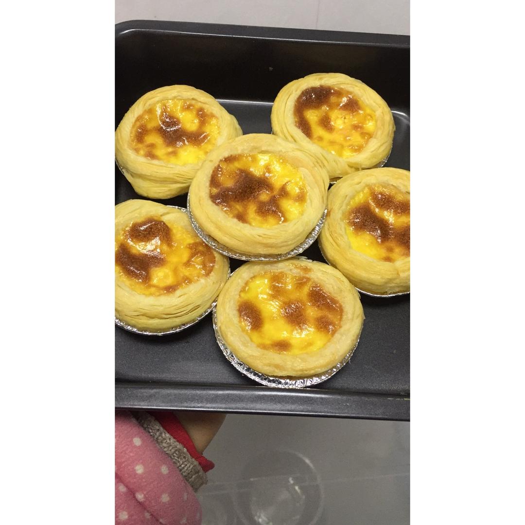 不加淡奶油蛋挞