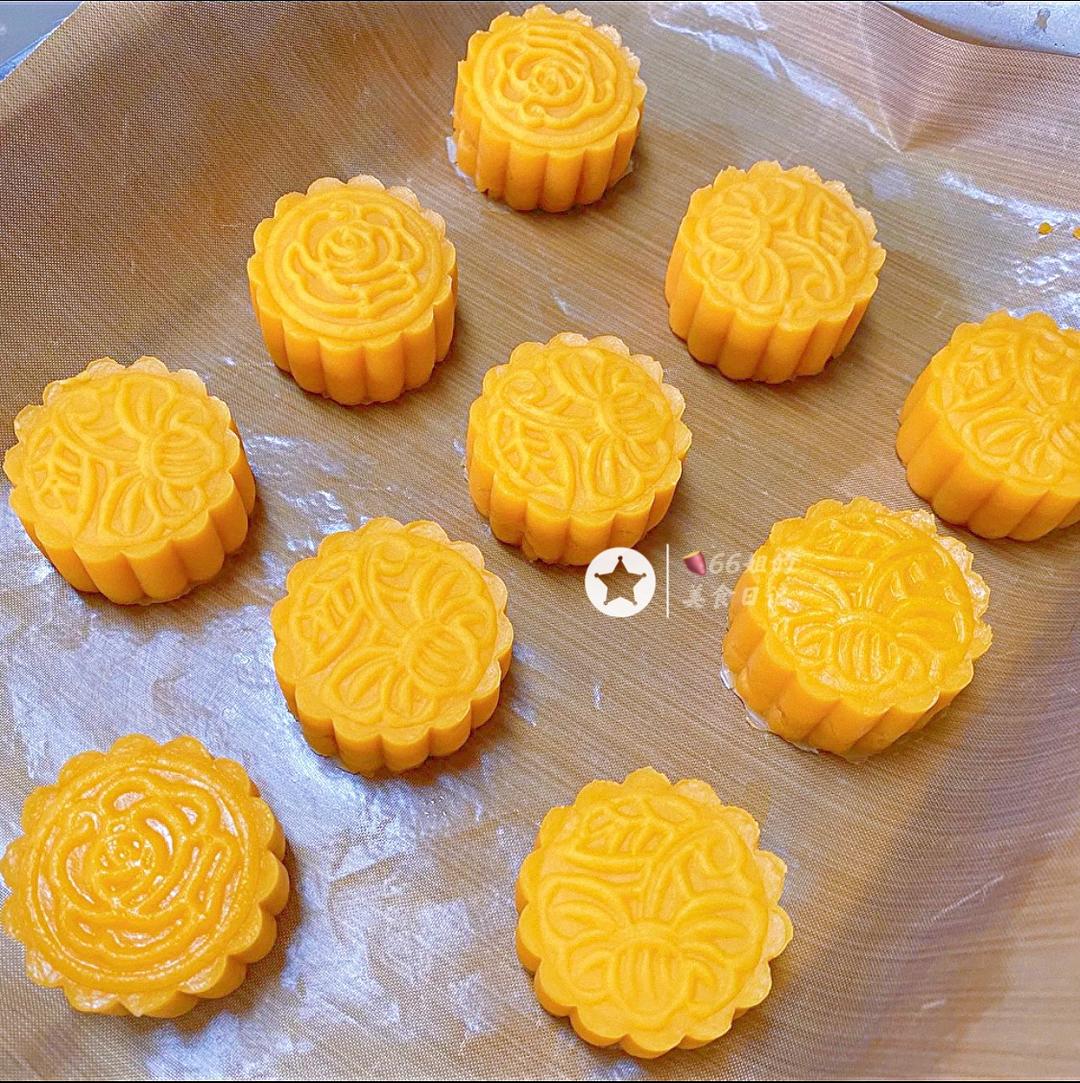 3、奶黄流心月饼——奶黄馅（咸蛋黄版）10个50克的做法