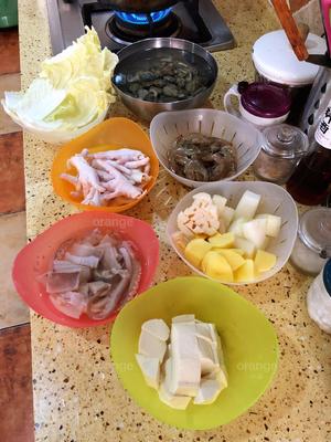 桐乡煲海鲜煲虾蟹煲的做法 步骤1