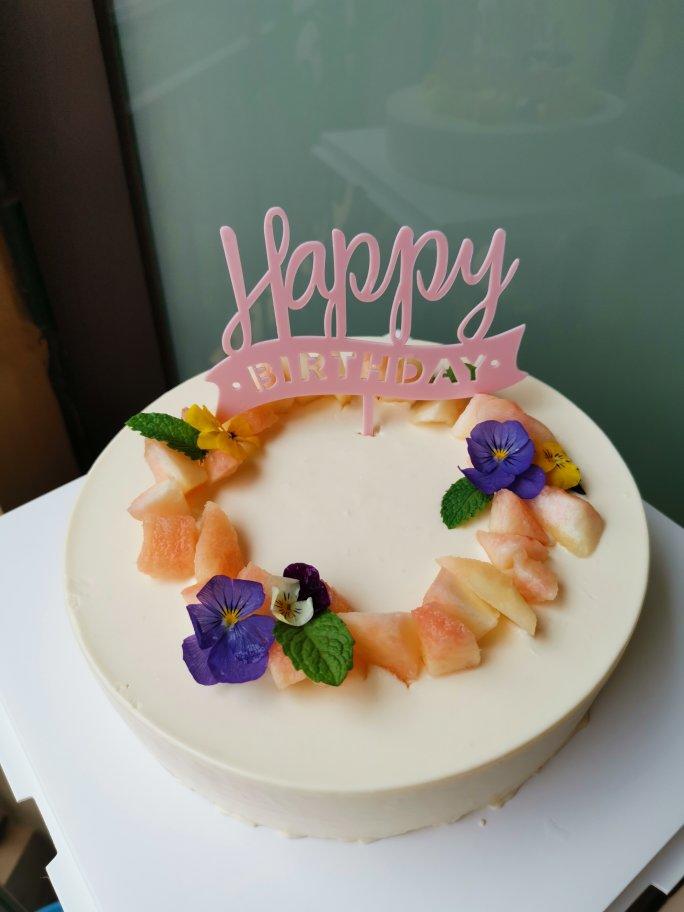 夏恬蜜桃乳酪慕斯蛋糕（6寸）