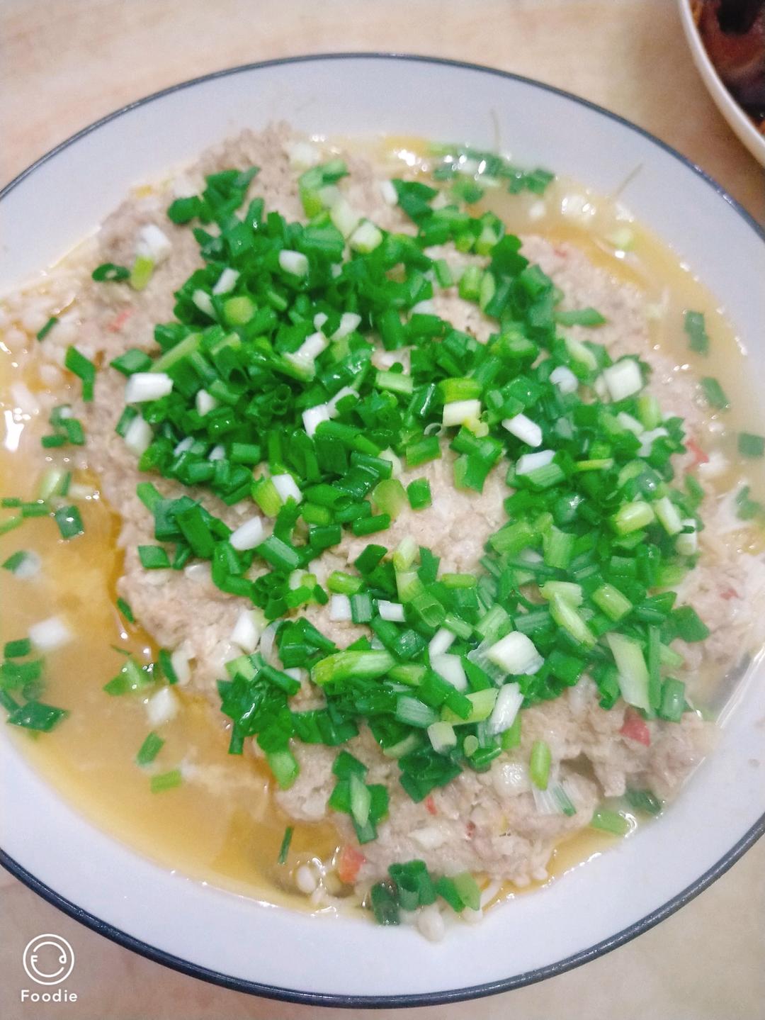蒜蓉肉沫金针菇