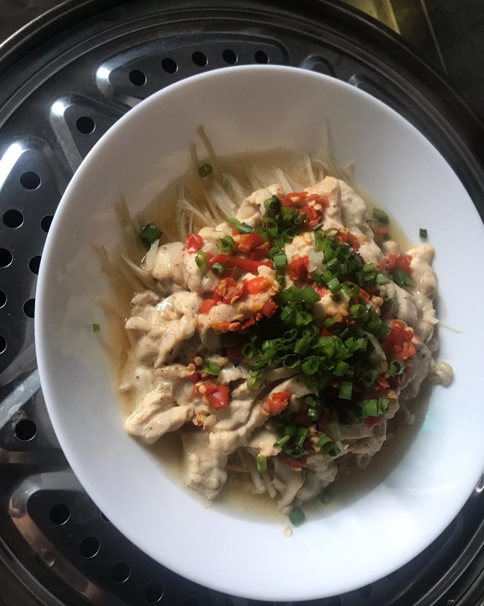 蒜蓉鸡胸肉