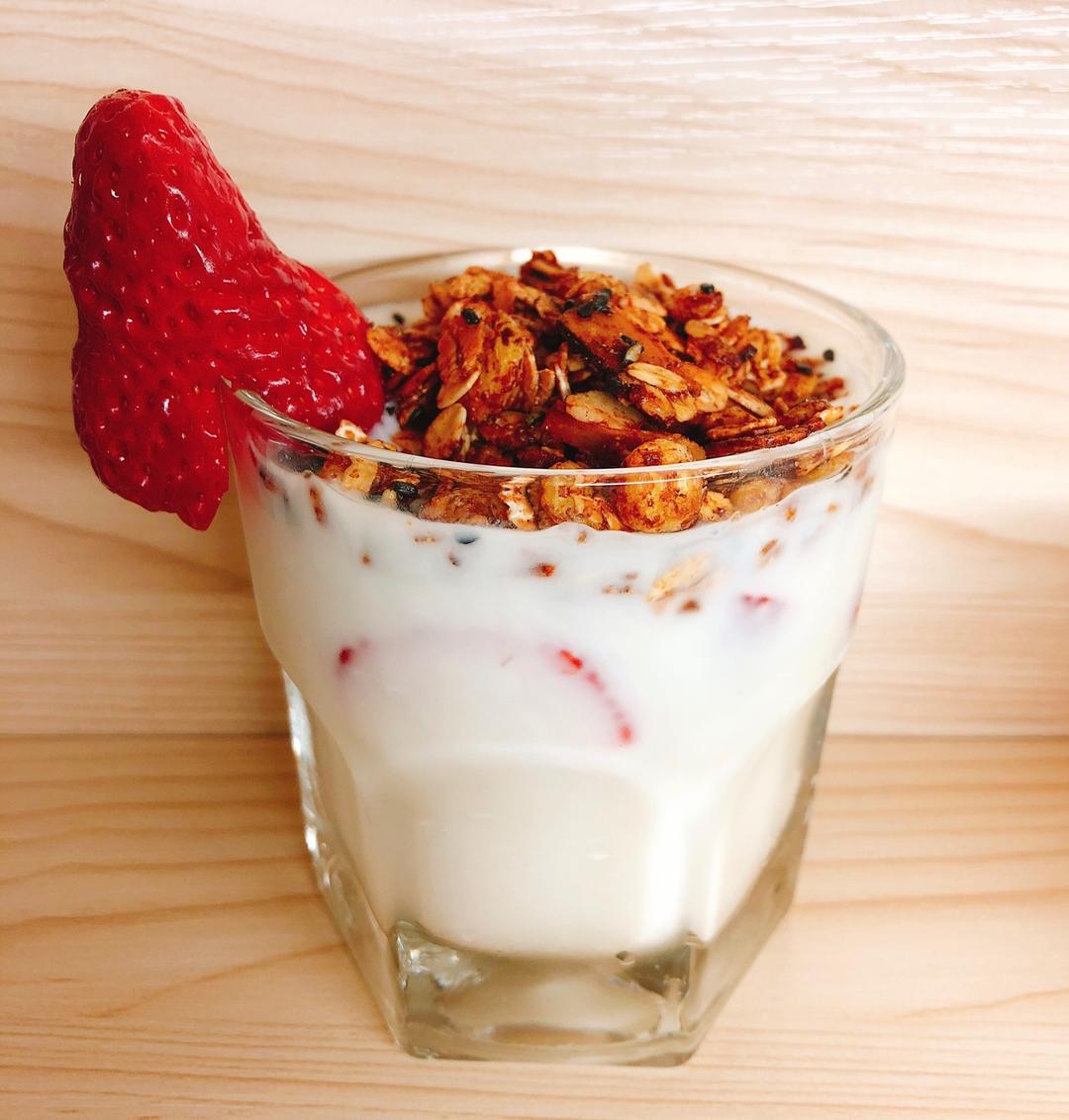 slimcook做的自制酸奶杯