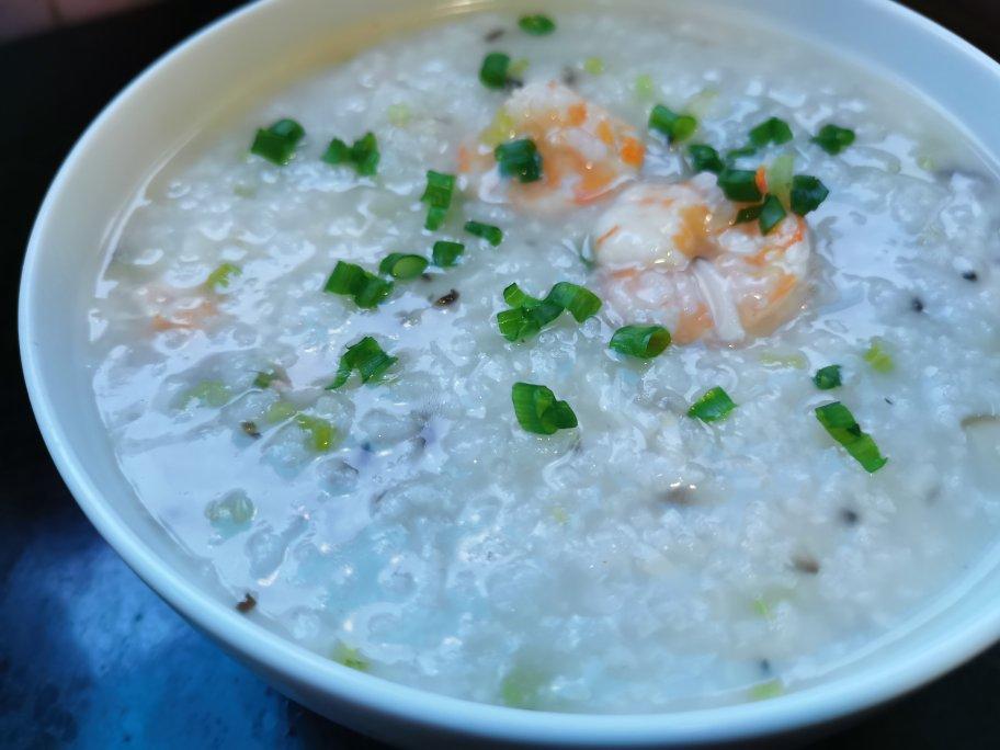 干贝鲜虾粥