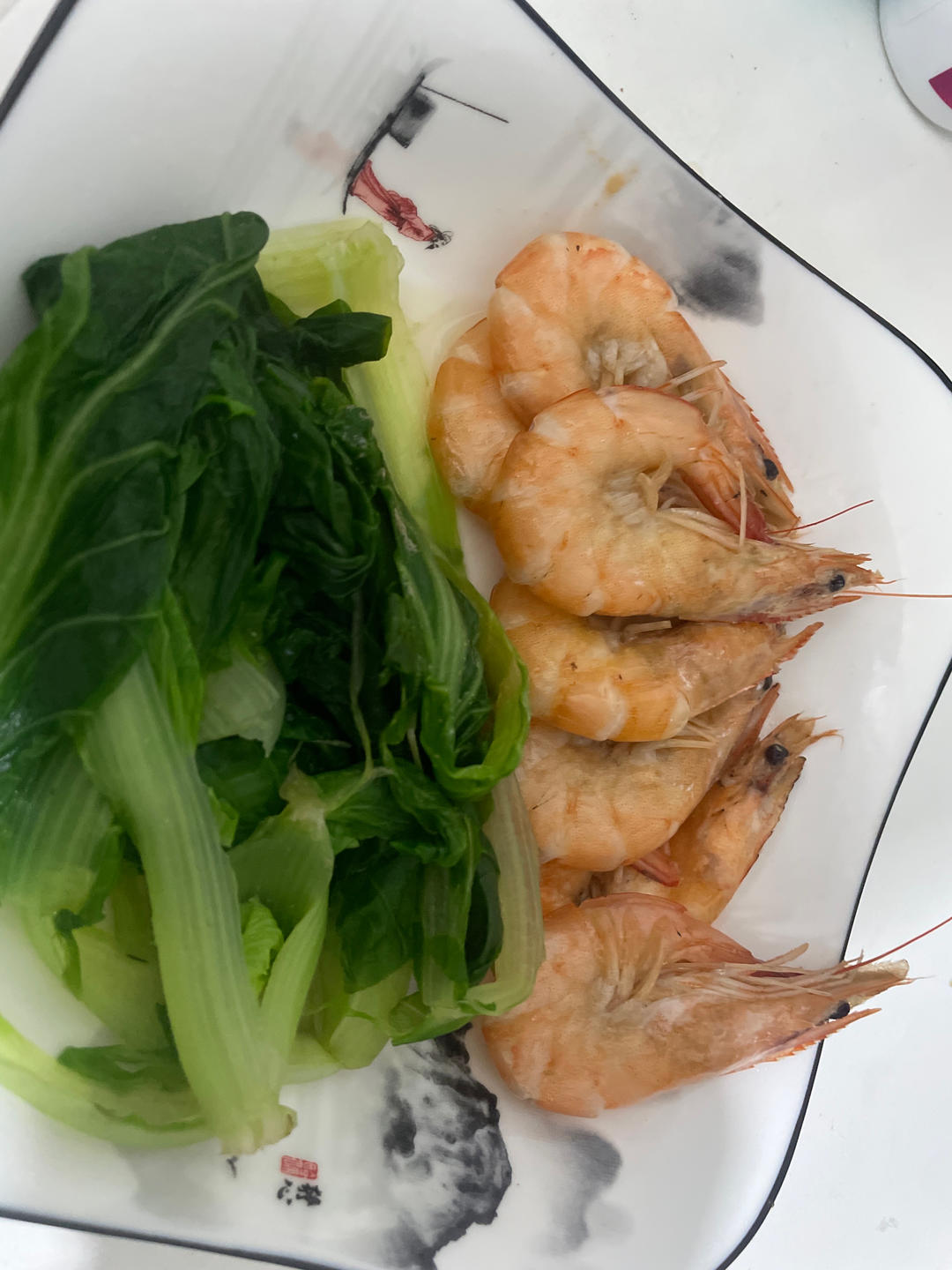 最简单的白灼虾（水煮）盐水基尾虾