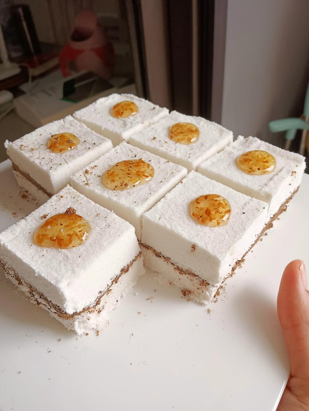 豆沙松糕