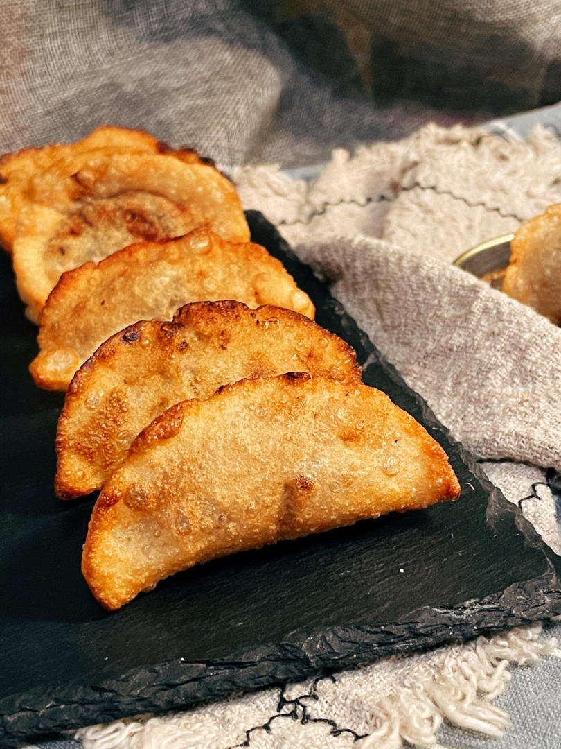 木的米大人做的广东特色小吃:酥脆咸水角