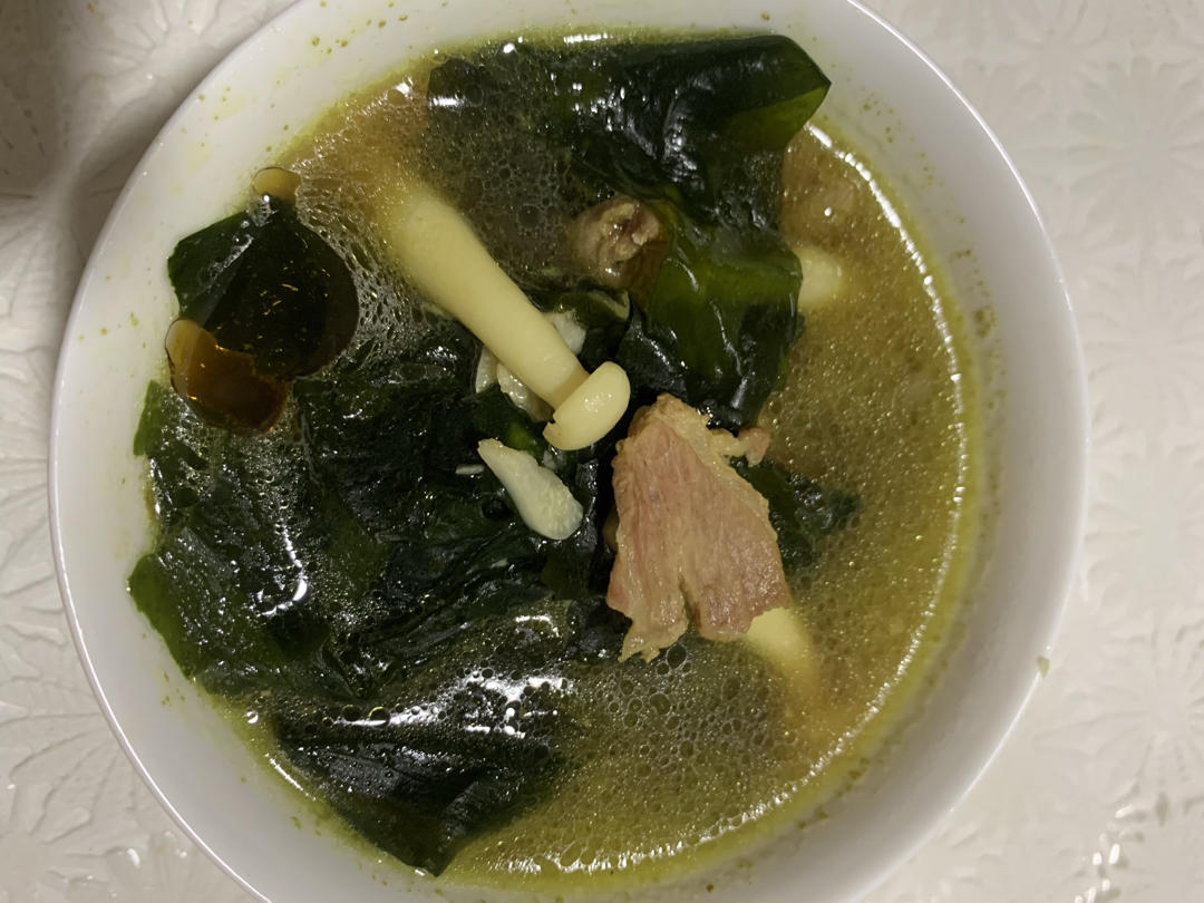 高度还原韩餐馆的美味简单海带汤【新手都会做】