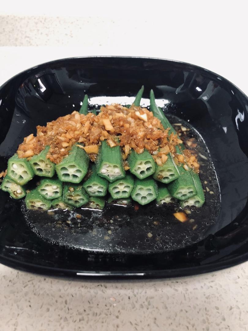 蒜蓉秋葵