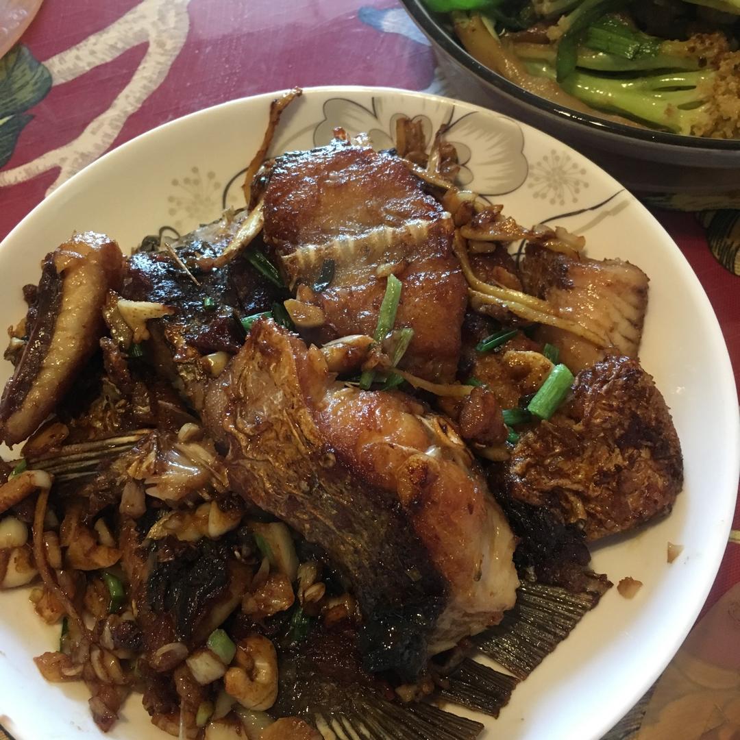 家常红烧鱼块