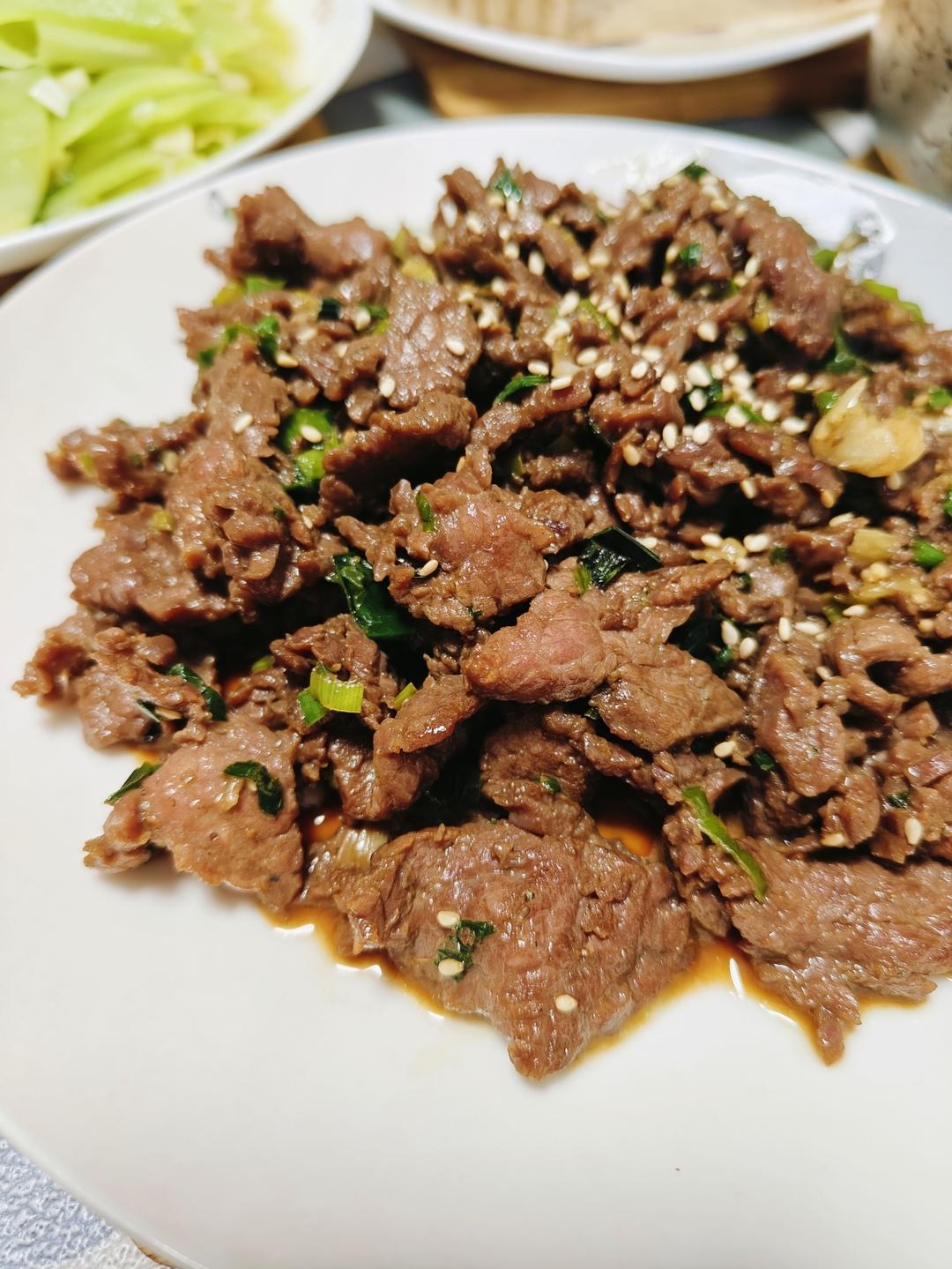 又香又嫩的小炒牛肉（巨好吃，手残党也能做）