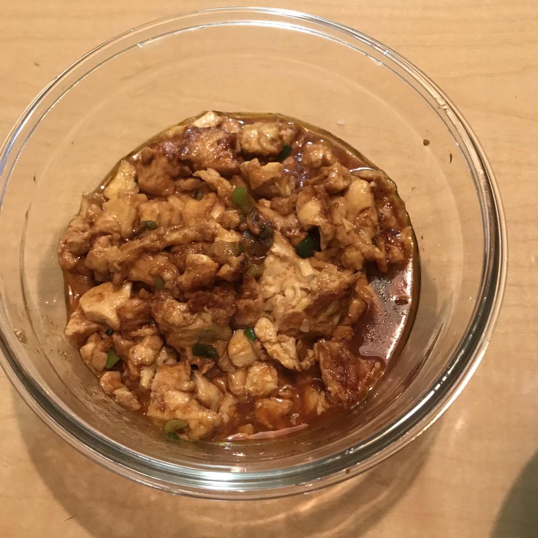 蚝油嫩豆腐