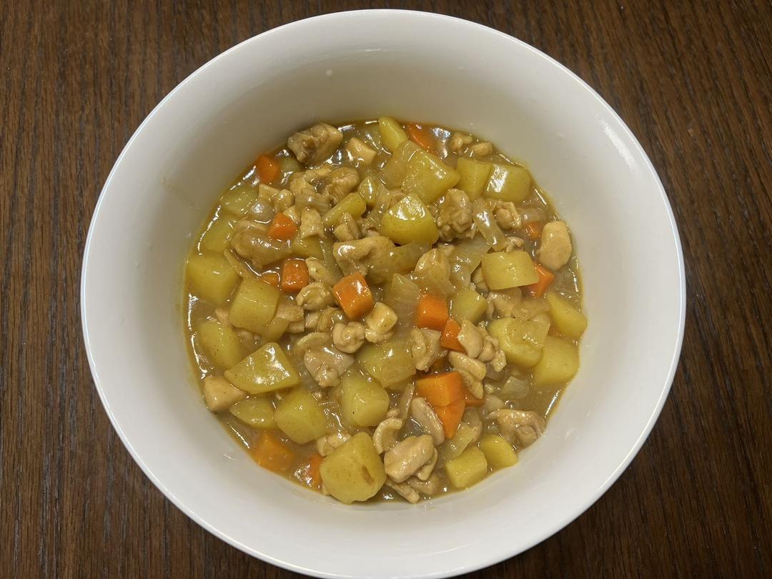 土豆咖喱鸡肉